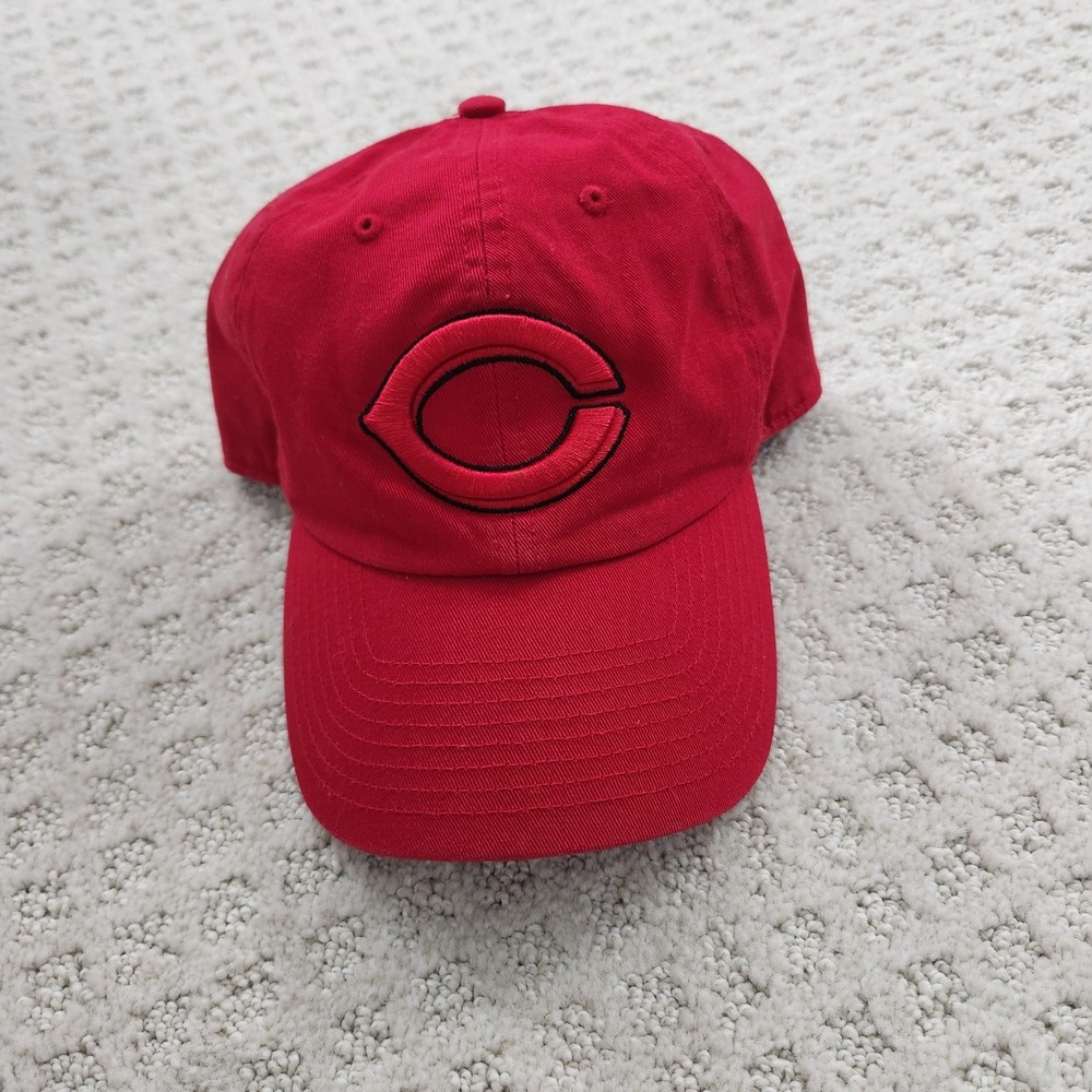 Cincinnati Reds MLB Baseball Hat Red Adjustable Strapback Dad‎ Cap OSFA